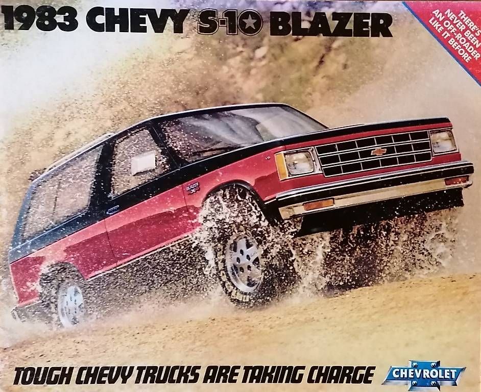 Chevrolet Documenti: Chevrolet Blazer 1983 Prospekt – Usato da Stüsslingen venduto da Sandsalz