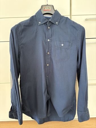 Marc O'Polo Slim Fit Shirt with Elbow Patches - Size S - Men
