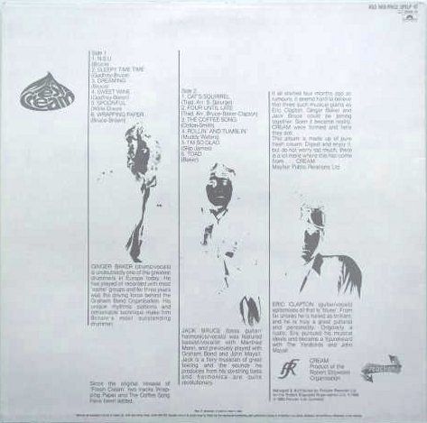 Dischi in vinile: Cream – Nuovo (secondo la descrizione) da Aeschi SO venduto da Stones55 1