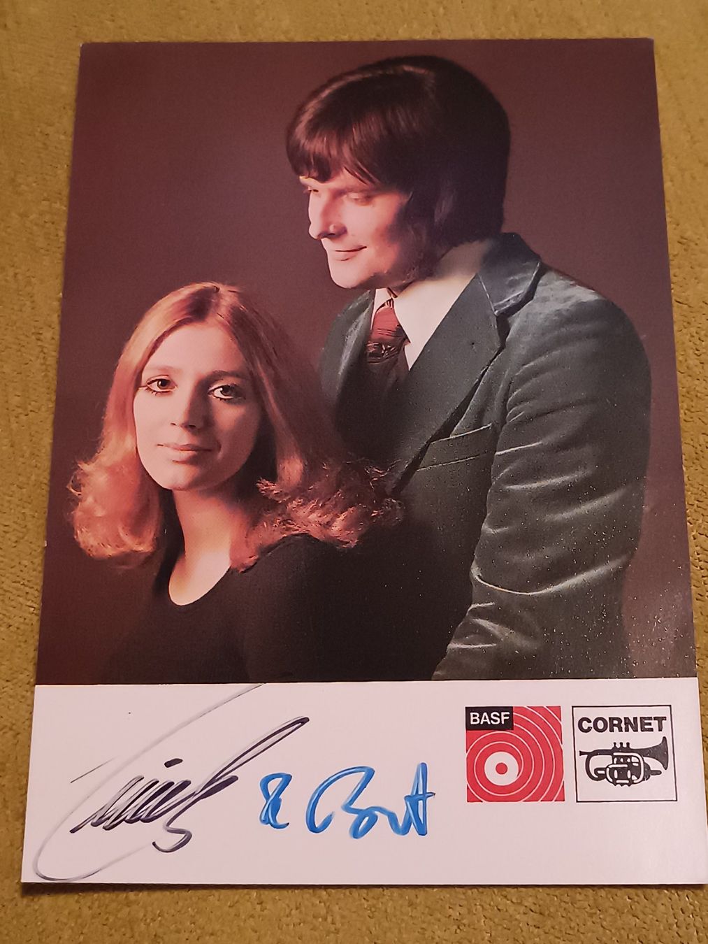 Autografi: Cindy & Bert - Autogramm aus den 80er – Usato da Menziken venduto da Autogramme