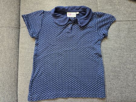 Poloshirt T-Shirt gepunktet Grösse 116