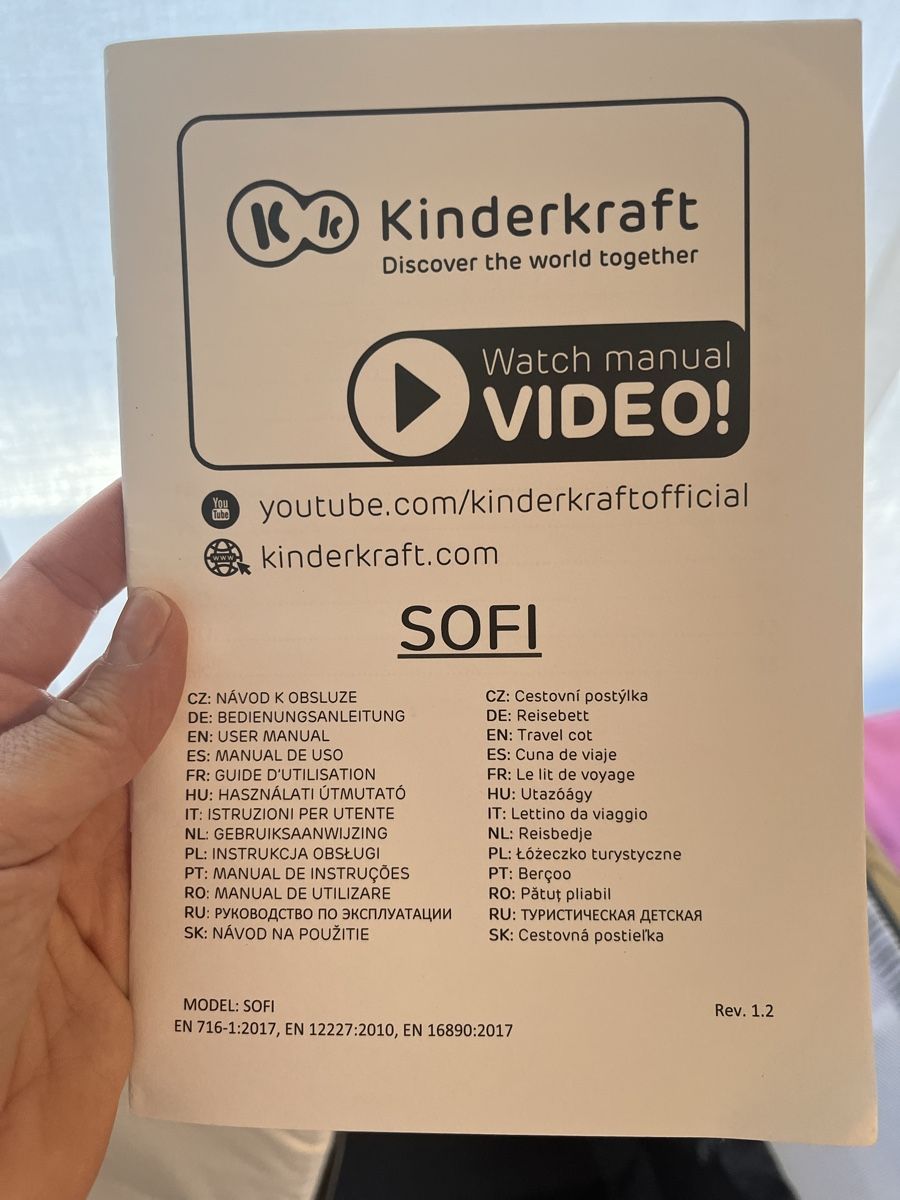 Culle: Kinderkraft Sofi lettino da viaggio e culla da viaggio – Usato da Sorengo venduto da R.B.8276 3