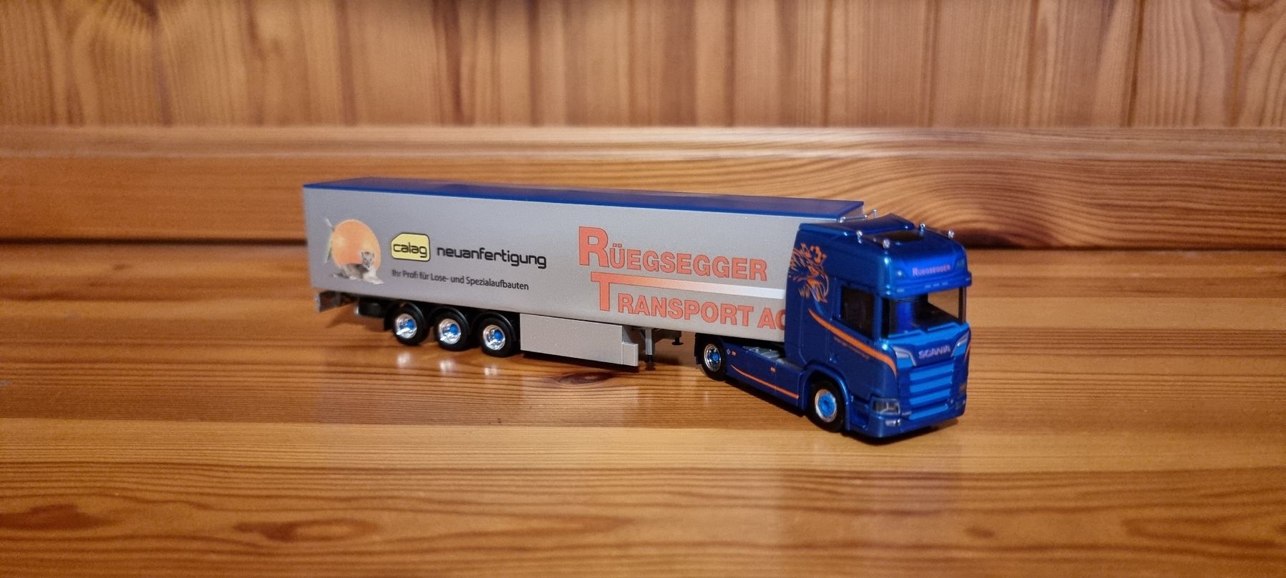 Herpa Modellini d'auto: Herpa Scania Rüegsegger Transport AG – Nuovo (secondo la descrizione) da Bettlach venduto da United83