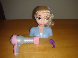 Elsa Disney Frozen Frisierkopf inkl. Zubehör