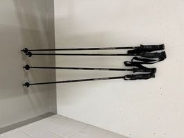Ein Paar Komperdell Carbon Skistöcke (Alpine)
