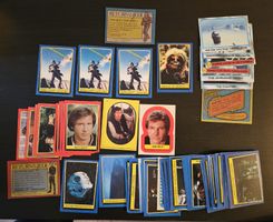 Star Wars Sammelkarten Topps 1980 1983 Boba Han Solo Sticker