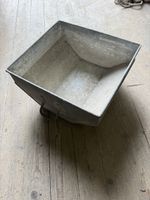 Vintage Zinkwanne / Metallwanne mit Griffen – Industrie 