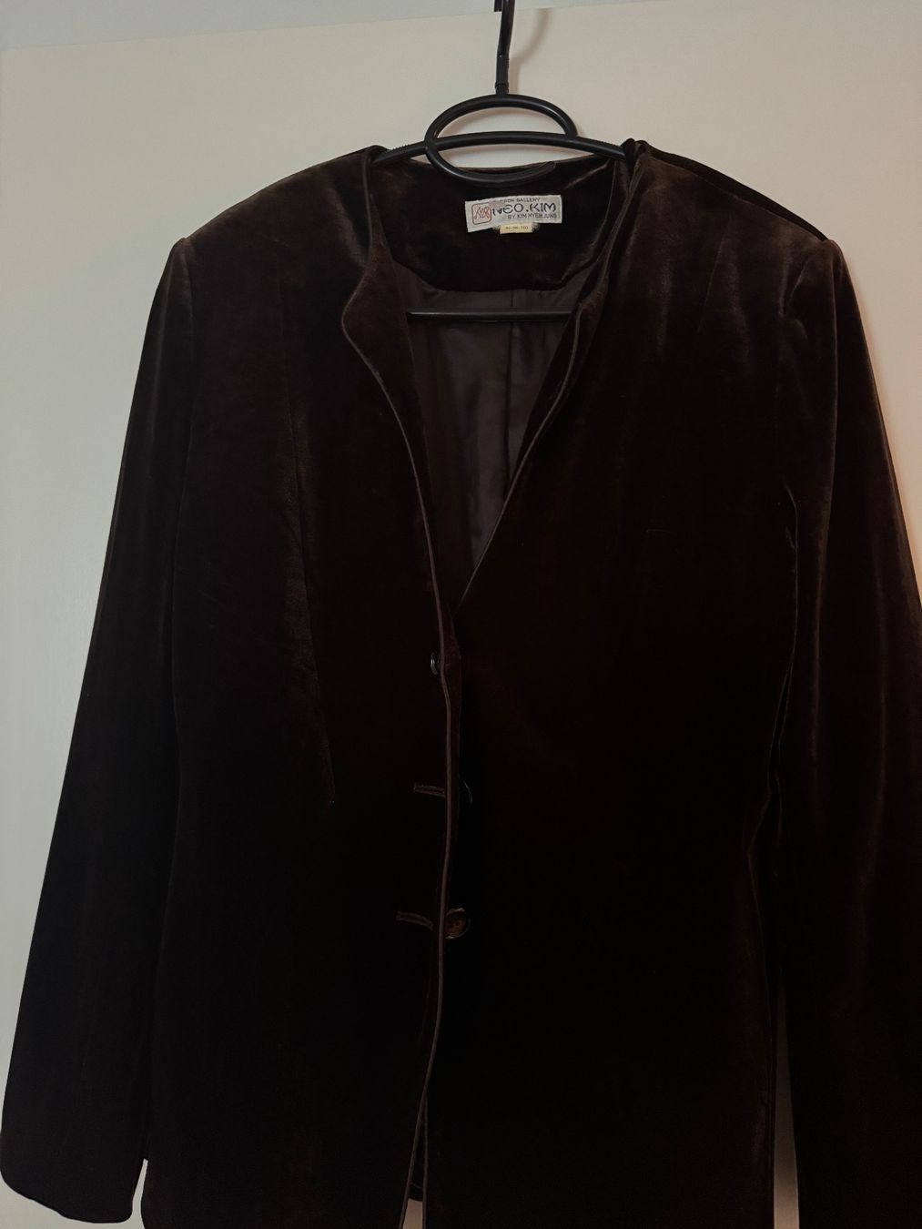 Jacken: Giacca vintage in velluto marrone scuro – Gebraucht aus zürich von sla_7ylt