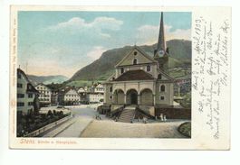STANS Kirche u. Hauptplatz