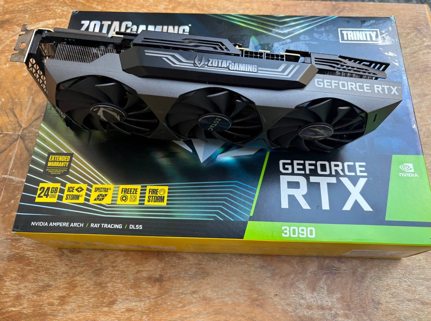 Grafikkarten: ZOTAC GeForce RTX 3090 Trinity 24 GB – Gebraucht aus Naters von vir_8t9z 1