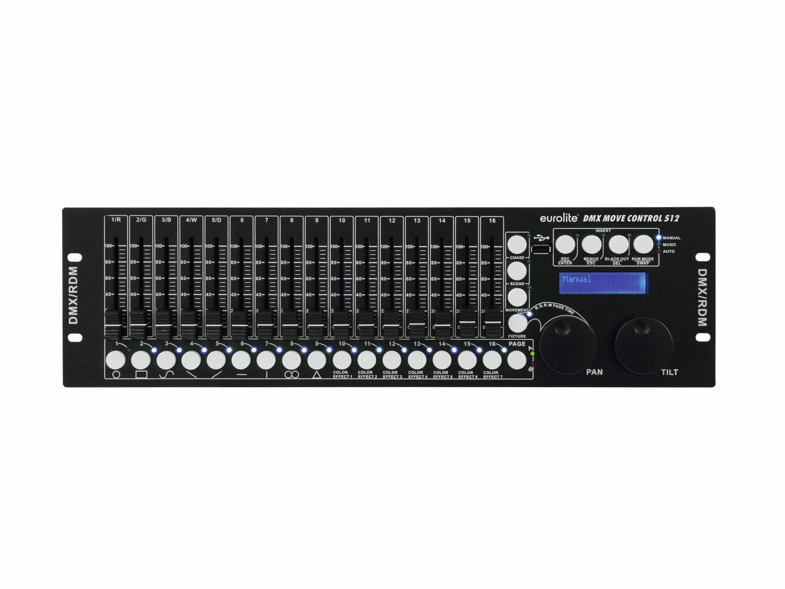 Console di mixaggio: Eurolite DMX Move Controller 512 – Nuovo e nell'imballaggio originale da Däniken SO venduto da Profog1 2
