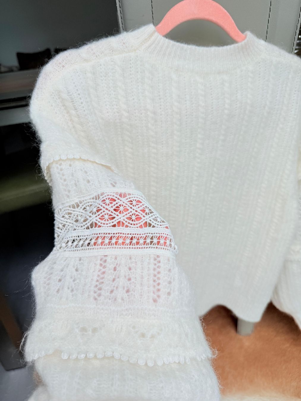 Sezane Maglioni & Felpe: Sézane Pullover Bluse Wolle Gr. S-M 36-38 – Usato da Winterthur venduto da tim_cl8x 6