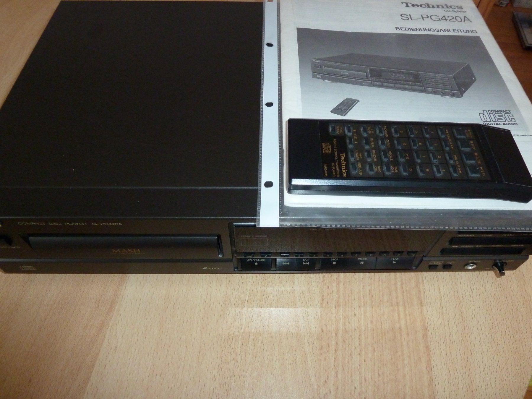 Technics Multimediaplayer & Streamer: TECHNICS CD Spieler / SL-PG 420 A – Gebraucht aus Basel von kapi5454 6