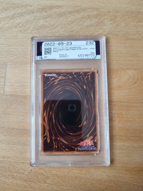 Yugioh Geflügelter Drache von Ra, PSA 9 Kaufen auf Ricardo
