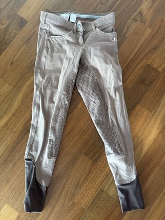 Reithose Felix Bühler Grip Vollbesatz beige Grösse 36