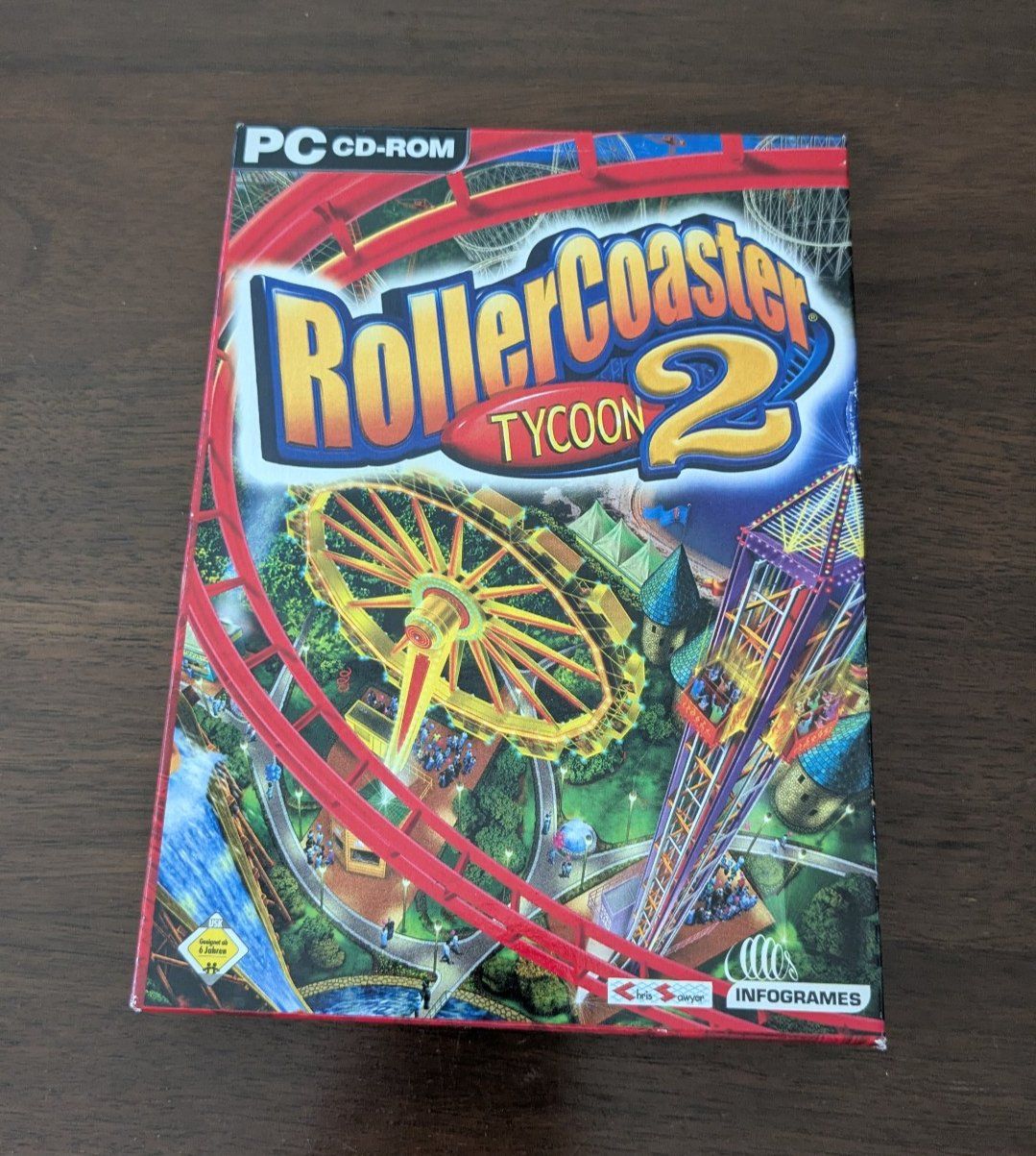 Giochi: RollerCoaster Tycoon 2 (Deutsche Erstausgabe, PC Box, 2002) – Usato da Basel venduto da Rromanv