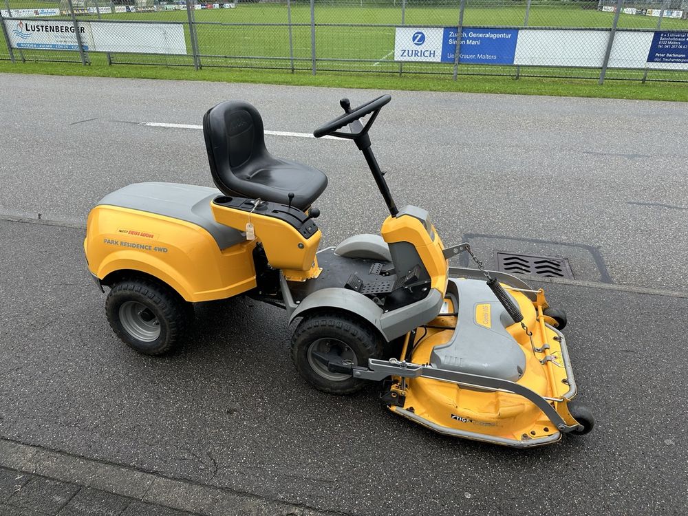 Stiga Park Frontmäher Aufsitzmäher 4x4 ab Service Kaufen auf Ricardo