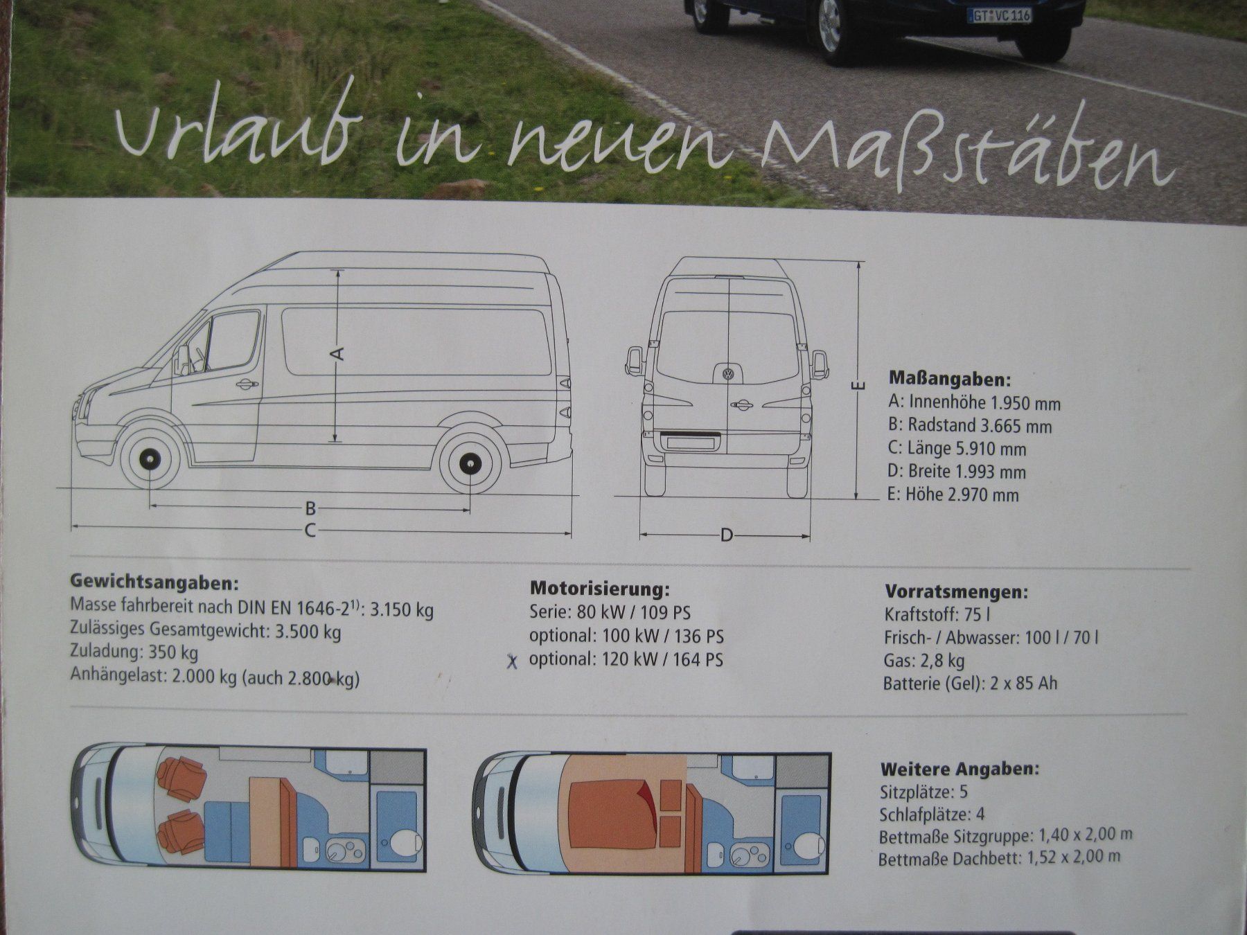 Westfalia Veicoli da campeggio: Camper Sven Hedin Crafter VW – Usato da Feuerthalen venduto da mam_5l7b 9