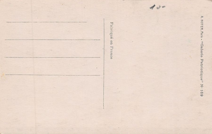 Cartoline postali: Général Joffre – Usato da Frauenfeld venduto da POML 1
