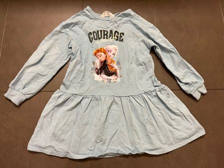 H&M Kleid langarm Frozen Anna & Elsa 116