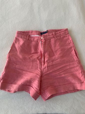 Polo Ralph Lauren Leinen Shorts Damen Rosa Gr. 4