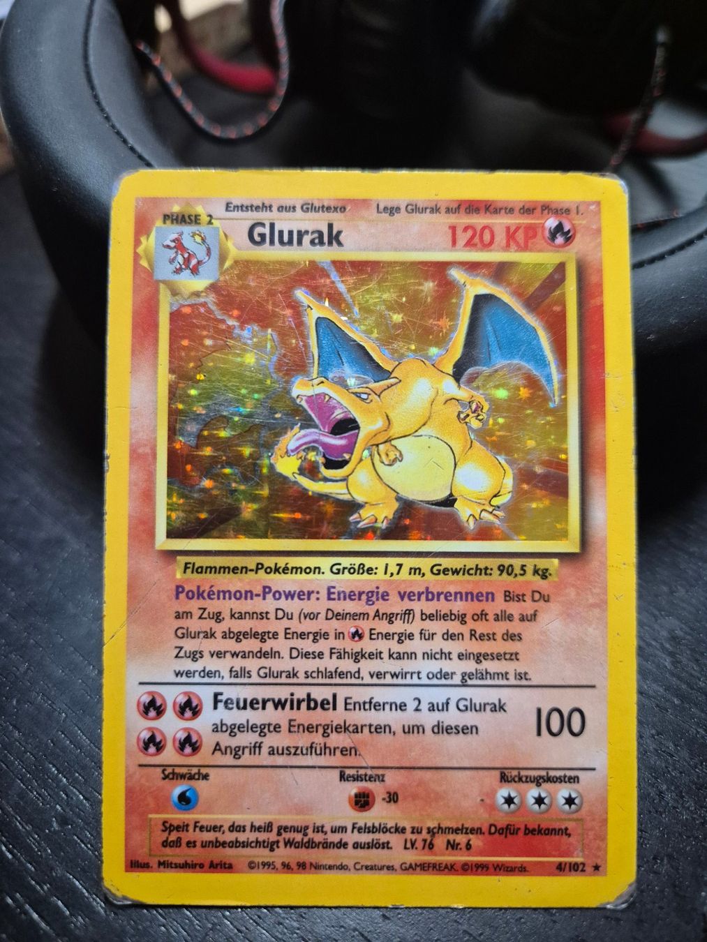 Pokémon Carte collezionabili: Glurak - Deutsches Basis-Set – Usato da Herzogenbuchsee venduto da ste_qq8n