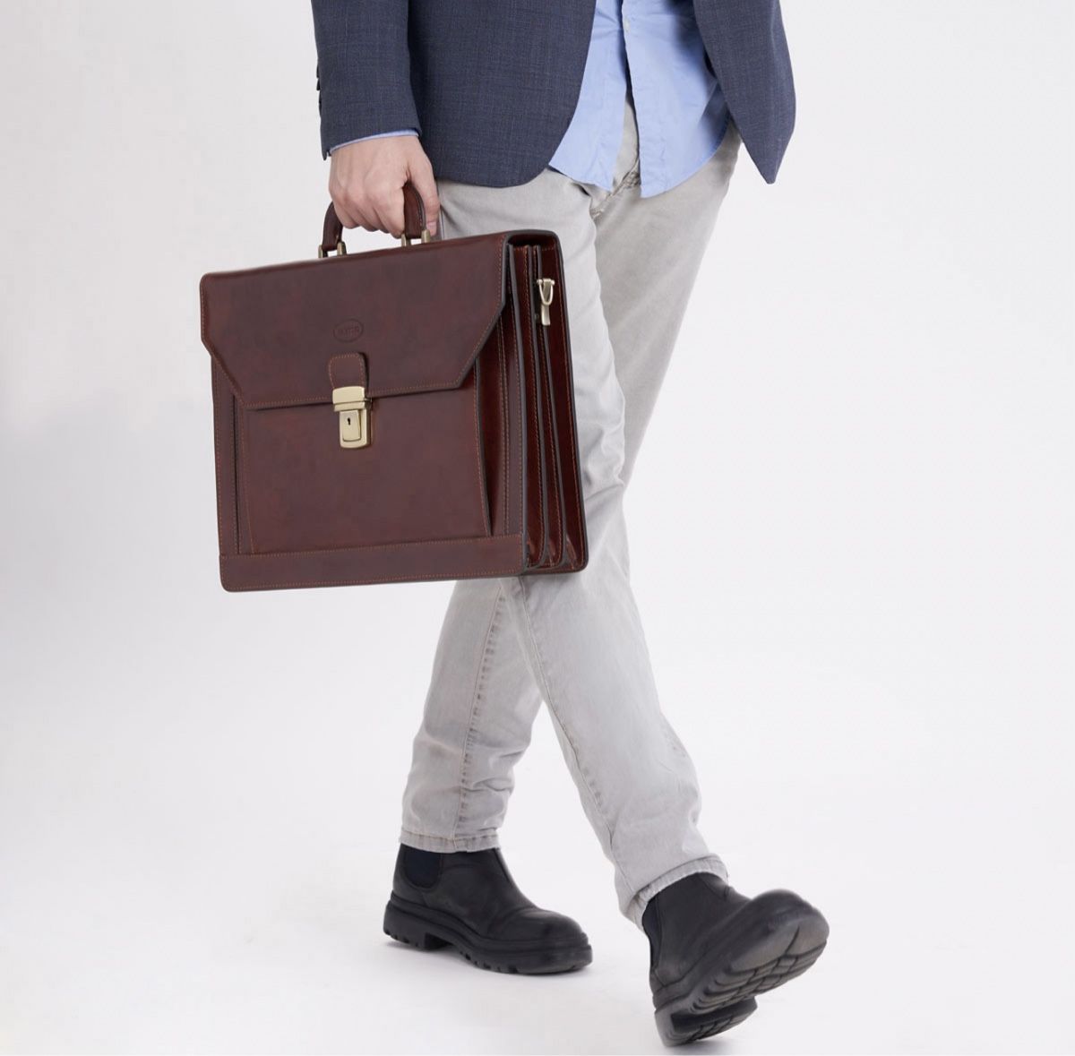 Koffer & Taschen: Aktentasche aus Leder Shenzhen – Neu und originalverpackt aus Wittenbach von WWW.DRILUBAGS.CH 1