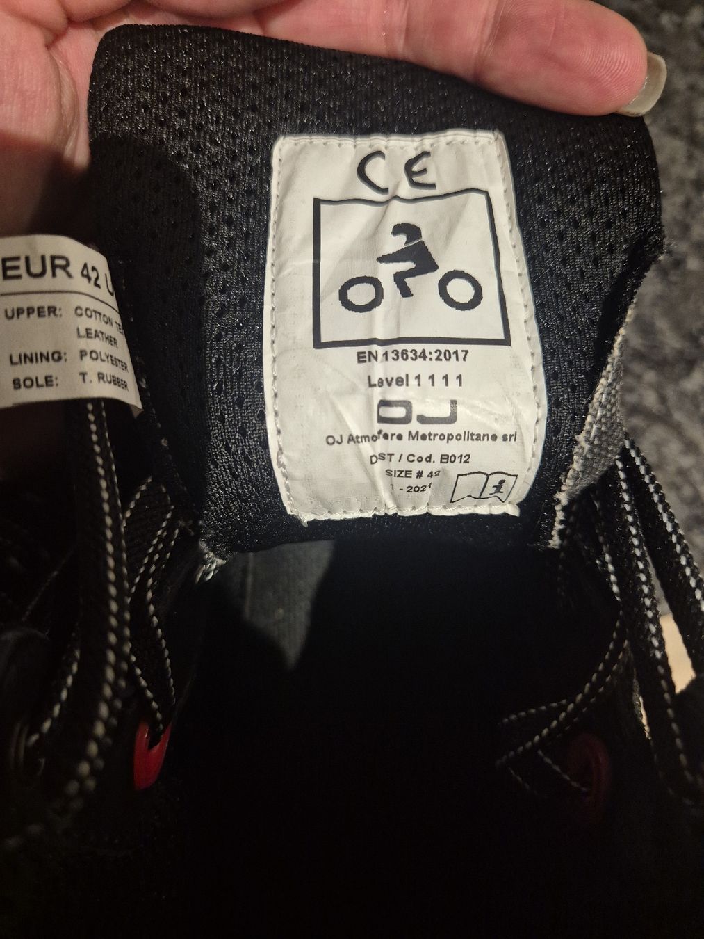 Scarpe da uomo: Motorradschuhe grösse 42 – Usato da Wetzikon ZH venduto da Sabii04 1