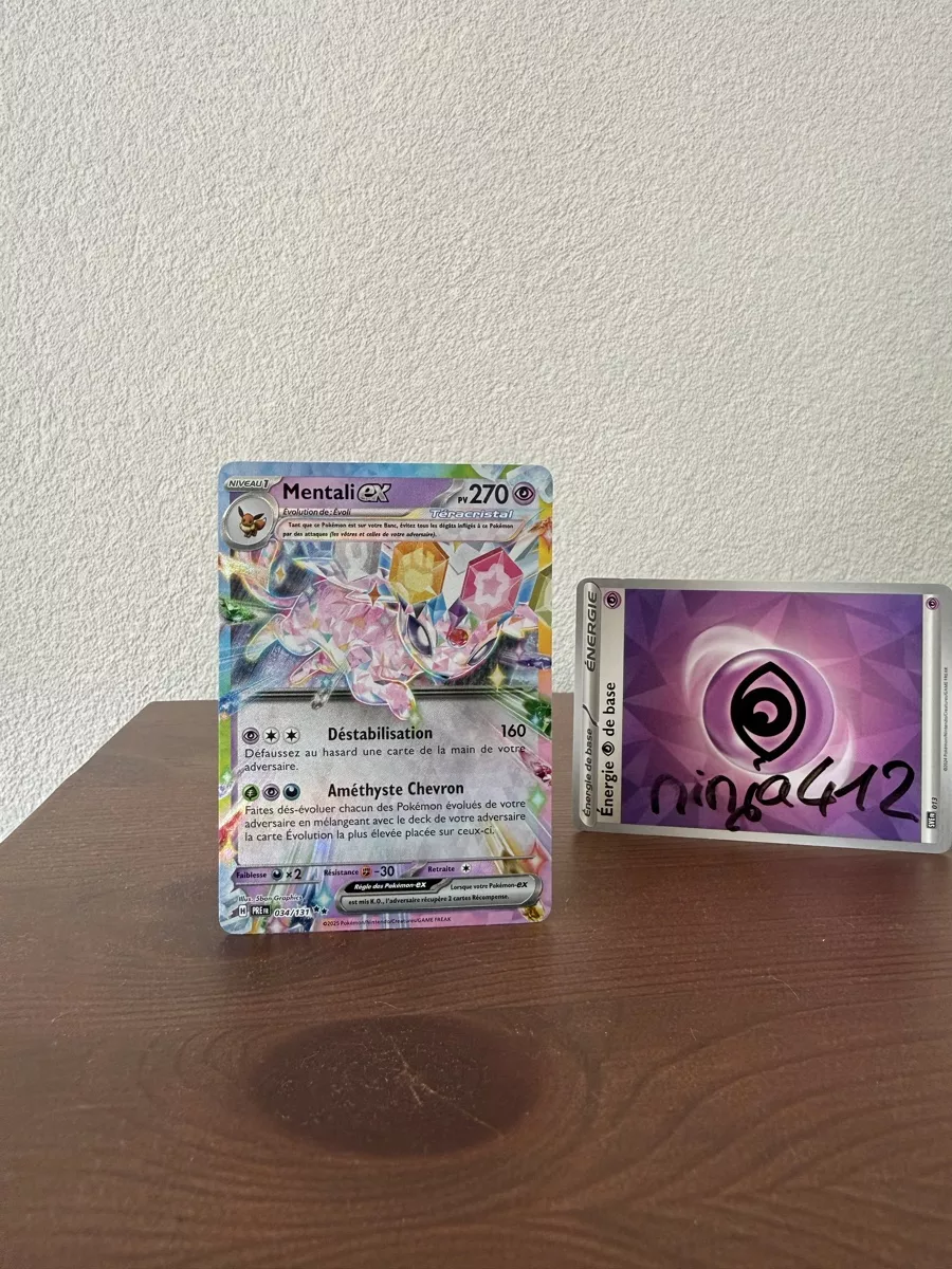 Pokémon Carte collezionabili: Mentali ex PRE 034/131 – Nuovo (secondo la descrizione) da La Tour-de-Peilz venduto da ninja412