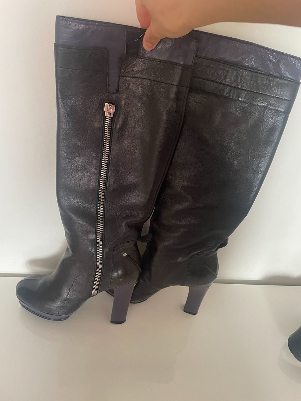 Scarpe da donna: Vintage Costume National Leather Boots – Usato da Zürich venduto da nao_6f5t 2
