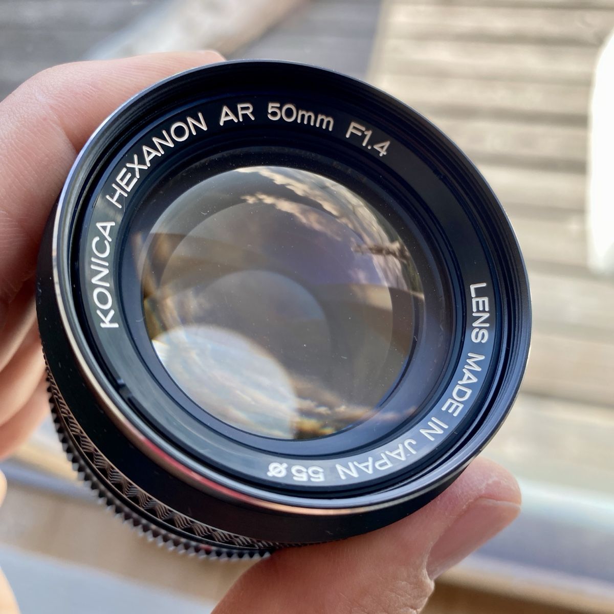 Konica Obiettivi: Konica Hexanon AR 50mm f1.4 - f22 – Usato da Stels venduto da sebmountain
