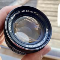 Konica Hexanon AR 50mm f1.4 - f22