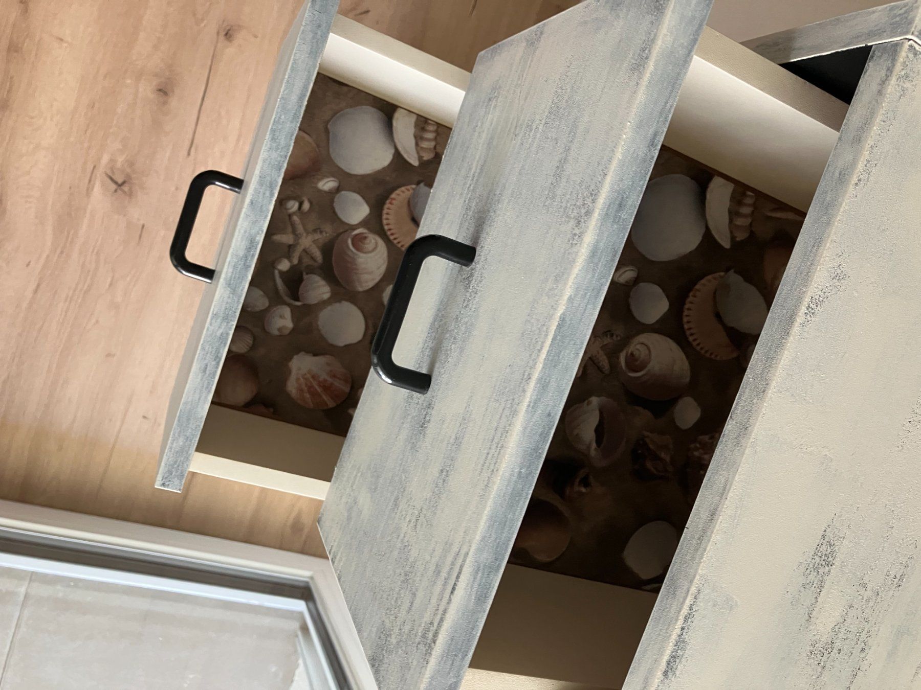 Cassettiere: Shabby chic Möbel mit 5 Schubladen – Usato da Dottikon venduto da wanderlaedeli 1