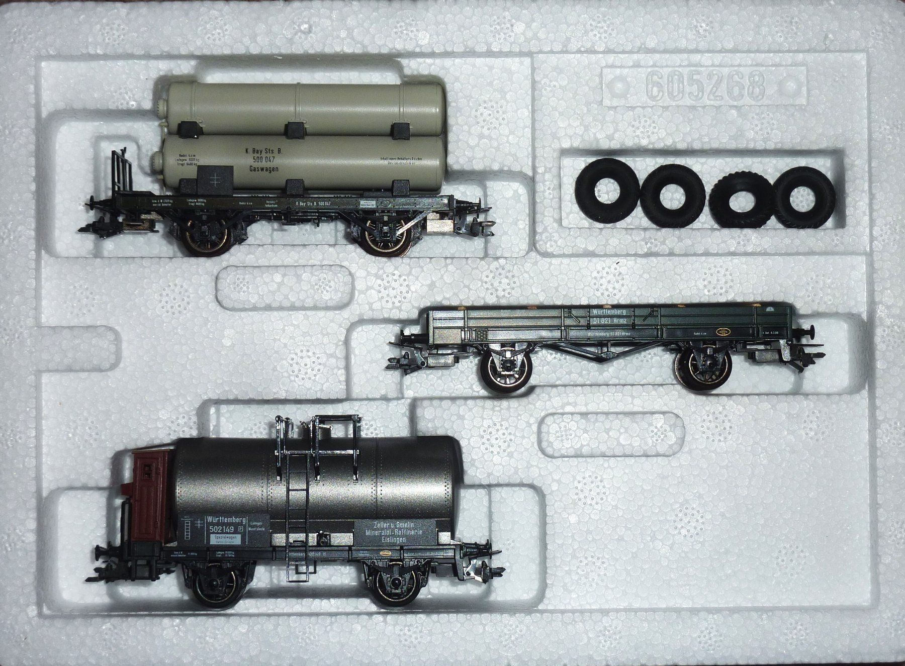 Märklin Trains électriques: Märklin 46073 - Wagen-Set "Zeppelin" - Neu – Neuf avec emballage d'origine à Arisdorf par Kpadi 1
