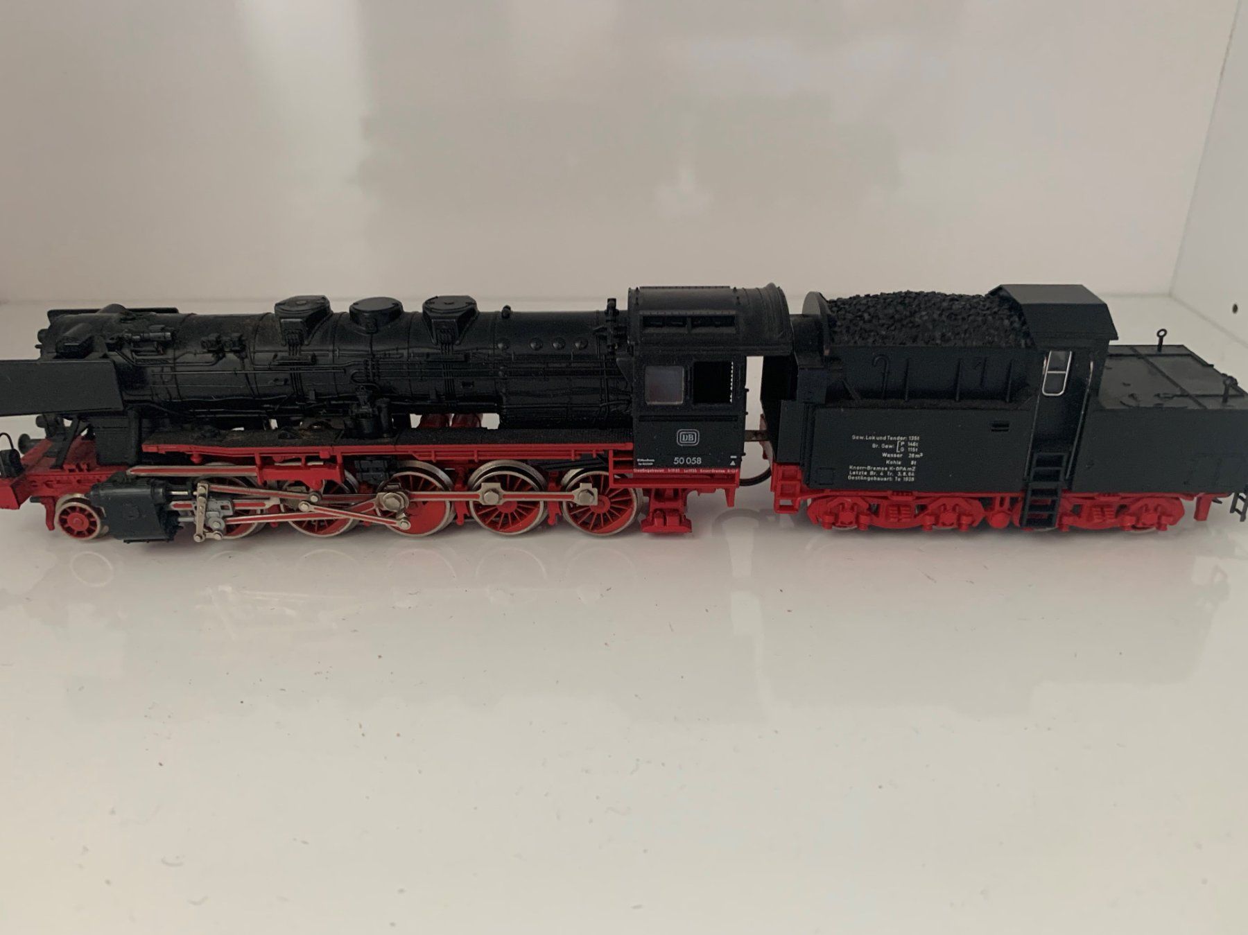 Fleischmann Modellini di ferrovie: Fleischmann BR 50 058 H0 AC 4363 – Usato da Volketswil venduto da zwitsch33 1
