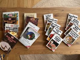 Kochbuecher Betty Bossi Oetker Konvolut