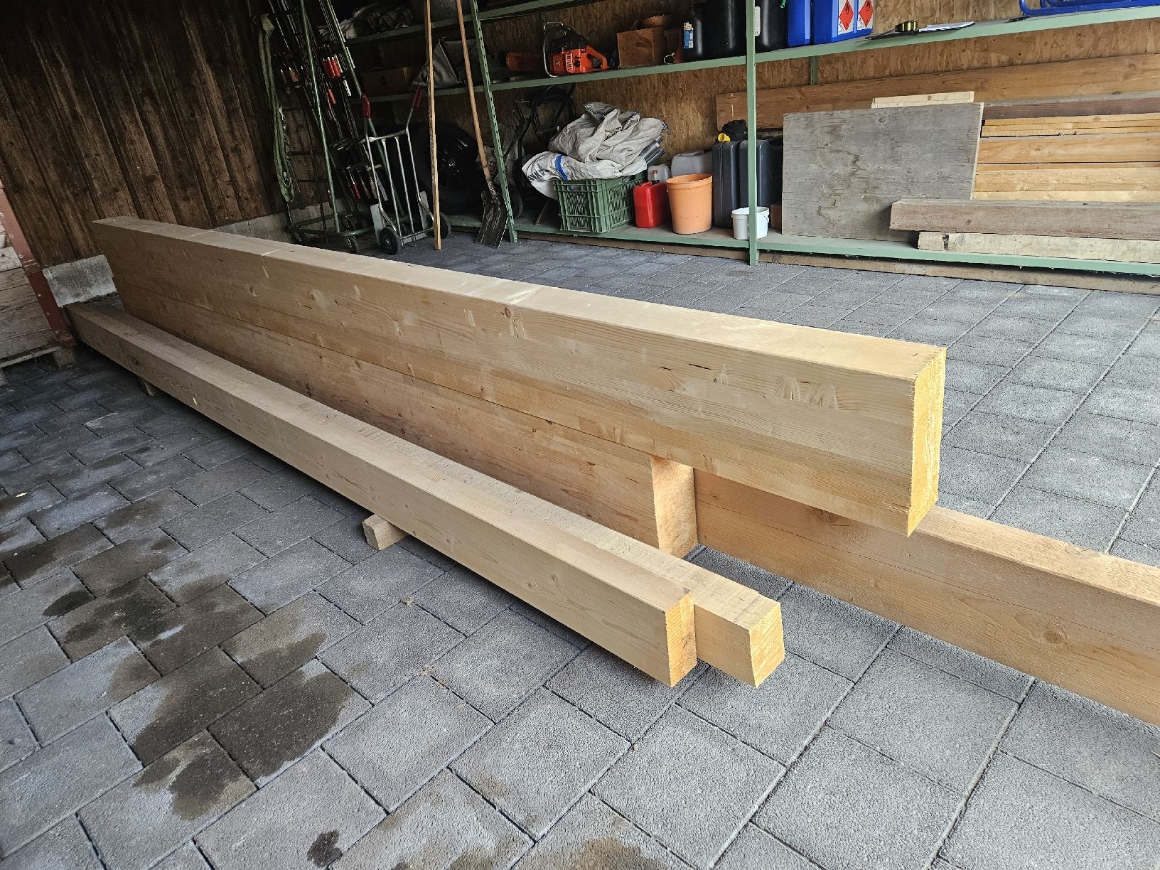 Articoli in legno: Holzbalken – Nuovo (secondo la descrizione) da Egnach venduto da John6030 1