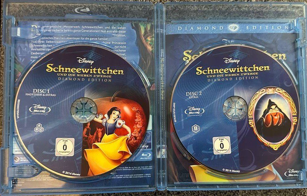 Tutti i DVDs: Schneewittchen & 7 Zwerge Blu-ray Diamond Edition 2 Discs – Usato da Beringen venduto da Mantafisch1 3