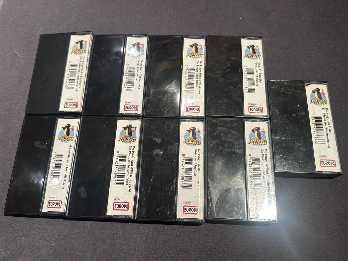 Musicassette: 9 Pingu Kassetten  – Usato da Othmarsingen venduto da Crallthene98 1