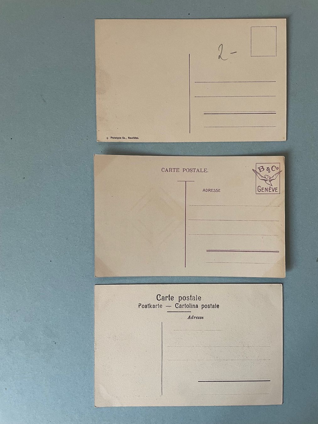 Cartoline postali: 6 AK Genf mit Tram – Usato da Zürich venduto da stzepp 3