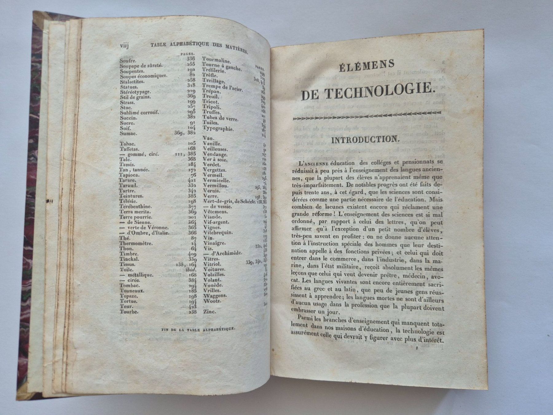 Libri: Eléments de Technologie Buch 1835 Louis Colas gebraucht – Usato da Langendorf venduto da zvonu161 5