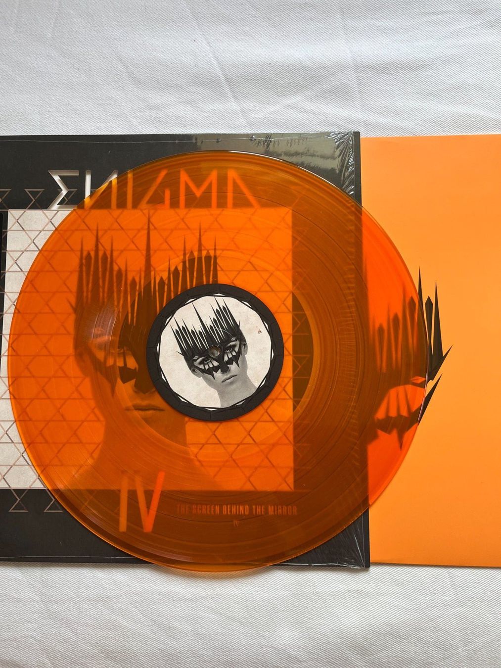Schallplatten: Enigma - The Screen Behind The Mirror Vinyl LP orange – Gebraucht aus Effretikon von ChrisLamberger 3
