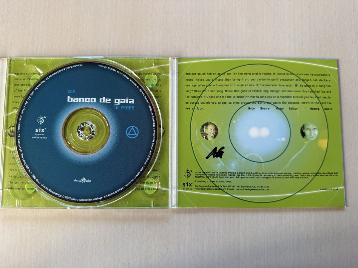 CD: Banco de Gaia - 10 Years -  2CD – Usato da Oberried Brienz venduto da Chyara 4