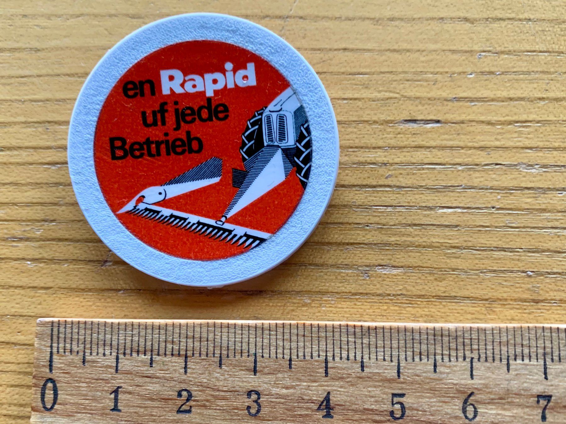 Swiss Placchette & Badge: en Rapid uf jede Betrieb – Nuovo (secondo la descrizione) da Altstätten SG venduto da alpalfa 1