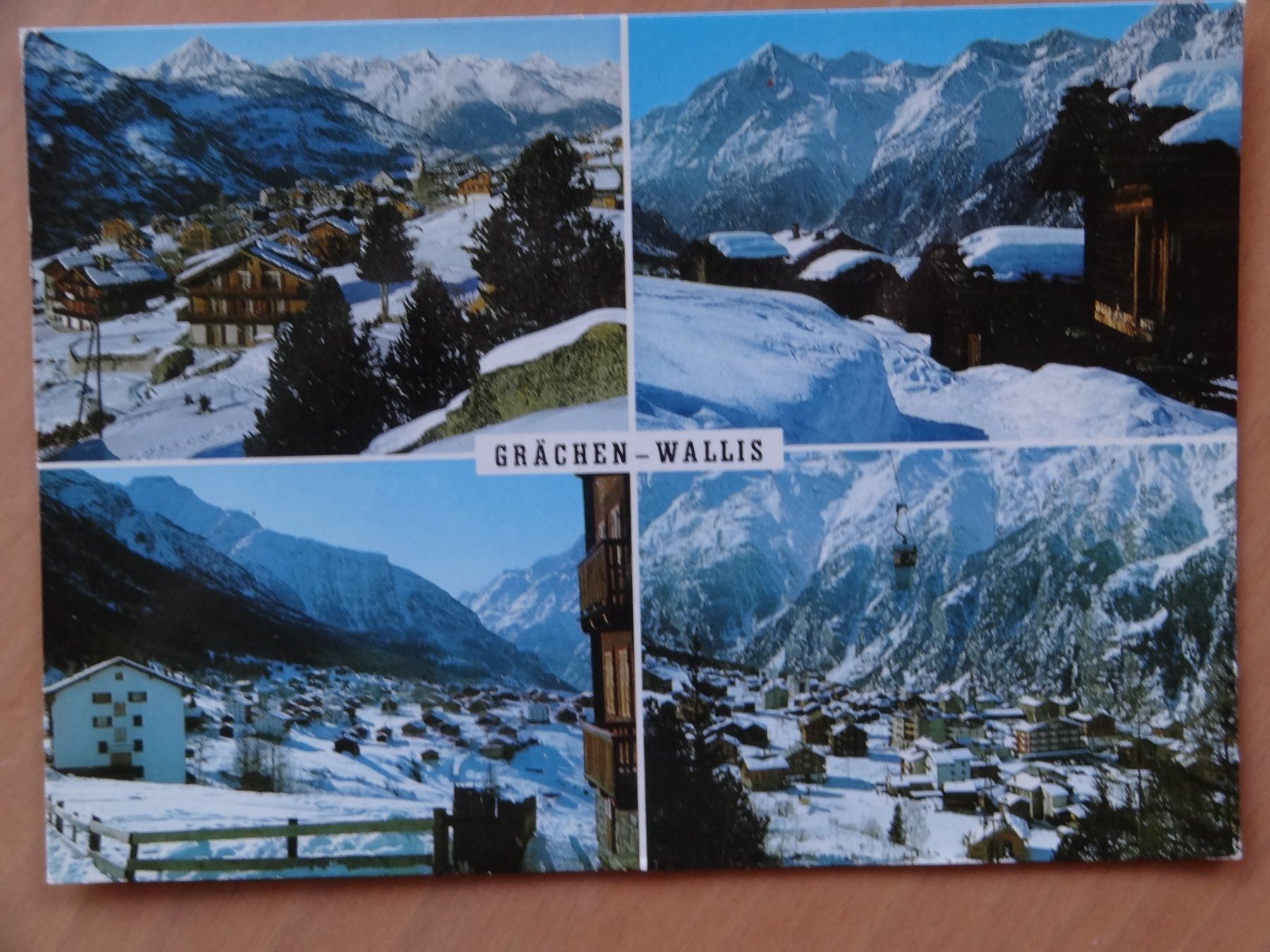Cartoline postali: Grächen - 1993 – Usato da St Léonard venduto da Riglin