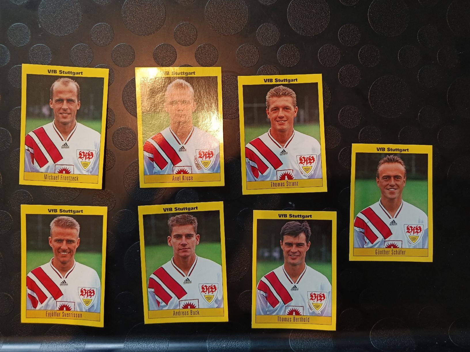 Panini Sammelbilder & Trading cards: VfB Stuttgart - 7 Panini Bilder von 1994 – Gebraucht aus Menziken von Artographs