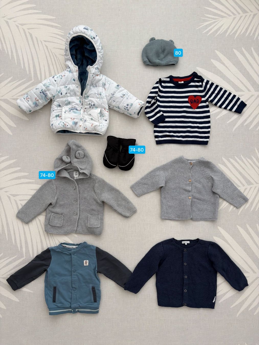 Lotti di vestiti: Babykleidung Herbst / Winter Grösse 74 – Usato da Fislisbach venduto da Nelehmu 1