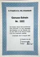 O. Friedli & Co. AG Ursenbach - 1967