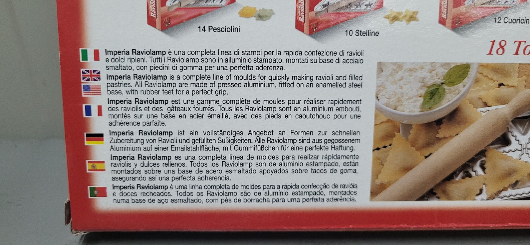 Elettrodomestici da cucina: Ravioliform "Tortelli Classici" von Imperia, neu – Nuovo e nell'imballaggio originale da Figino venduto da mayam63 6