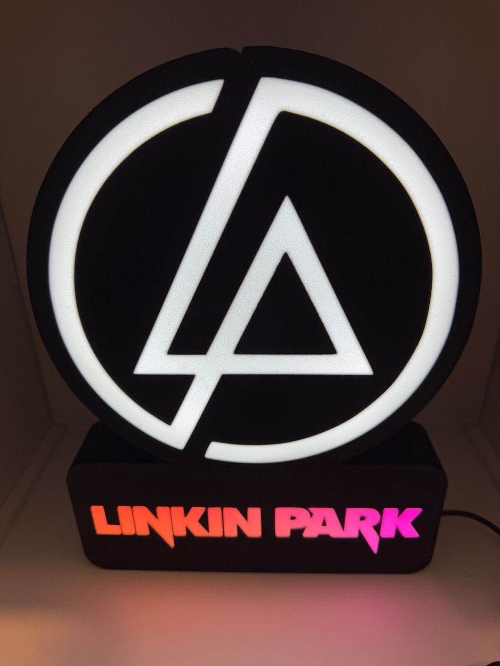 Lampen: Lightbox lampe led Blanc et RGB LINKIN PARK – Neu (gemäss Beschreibung) aus Vicques von PAMB3D 7